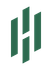 Habit Surge logo featuring a bold green H lettermark on black background