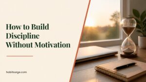 How to Build Discipline Without Motivation: 7 Methods That Work